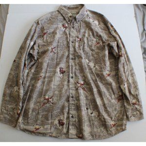 Columbia River Lodge Shirt Size XL - Slight stain